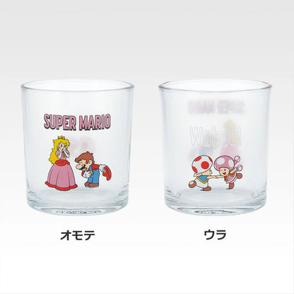 Ichiban Kuji Super Mario: Mario & Friends Always Together - D Prize Glass Collection Complete Set of 4 Types