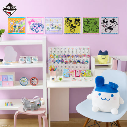 Ichiban Kuji Tamagotchi Discovering Tamagotchi in the Reiwa Era!! Rooms and Tamagotchi from Back in the Days - C Prize Tenshichi Tamagotchi Compact Mirror Complete Set of 3 Types