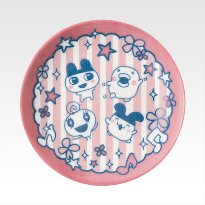 Ichiban Kuji Tamagotchi Discovering Tamagotchi in the Reiwa Era!! Rooms and Tamagotchi from Back in the Days - D Prize Exciting Tableware Complete Set of 4 Types