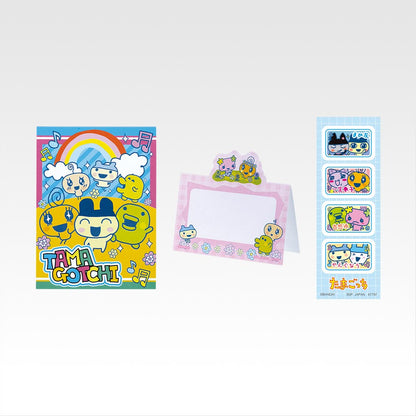 Ichiban Kuji Tamagotchi Discovering Tamagotchi in the Reiwa Era!! Rooms and Tamagotchi from Back in the Days - G Prize Nostalgic Stationery Complete Set of 5 Types