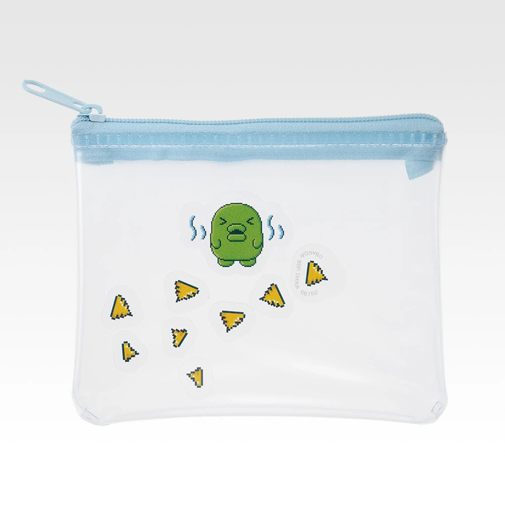 Ichiban Kuji Tamagotchi Spinning Discovery! Tamagotchi Paradise - G Prize Clear Pouch Complete Set of 4 Types