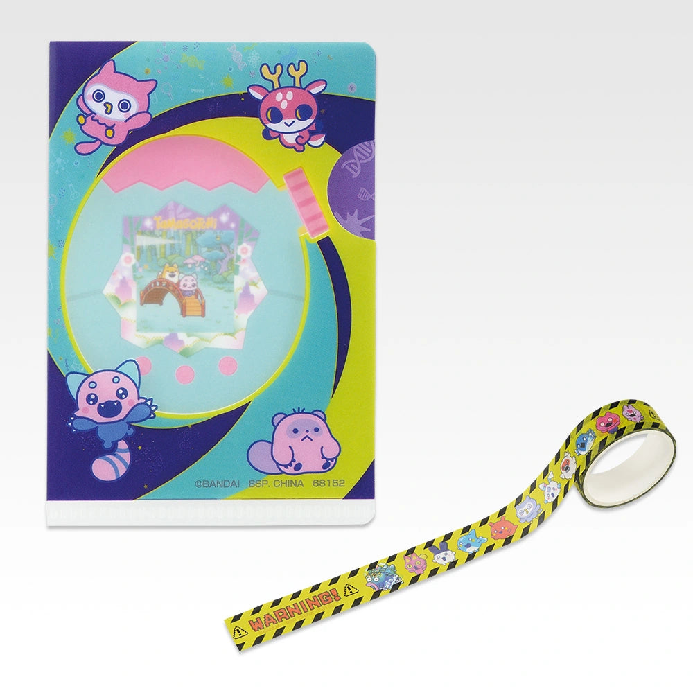 Ichiban Kuji Tamagotchi Spinning Discovery! Tamagotchi Paradise - H Prize Stationery Set Complete Set of 6 Types