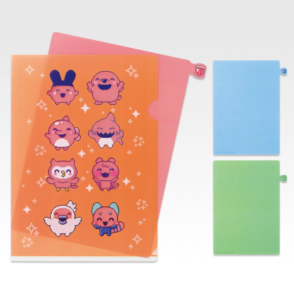 Ichiban Kuji Tamagotchi Spinning Discovery! Tamagotchi Paradise - H Prize Stationery Set Complete Set of 6 Types