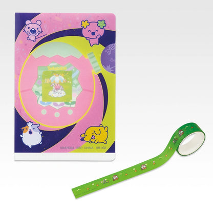 Ichiban Kuji Tamagotchi Spinning Discovery! Tamagotchi Paradise - H Prize Stationery Set Complete Set of 6 Types