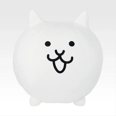 Ichiban Kuji The Battle Cats Let's Peel Them Together - B Prize Big Cat Plush Toy
