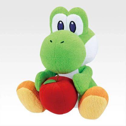 Ichiban Kuji The Super Mario with YOSHI - A Prize Yoshi Plush Toy With Apple