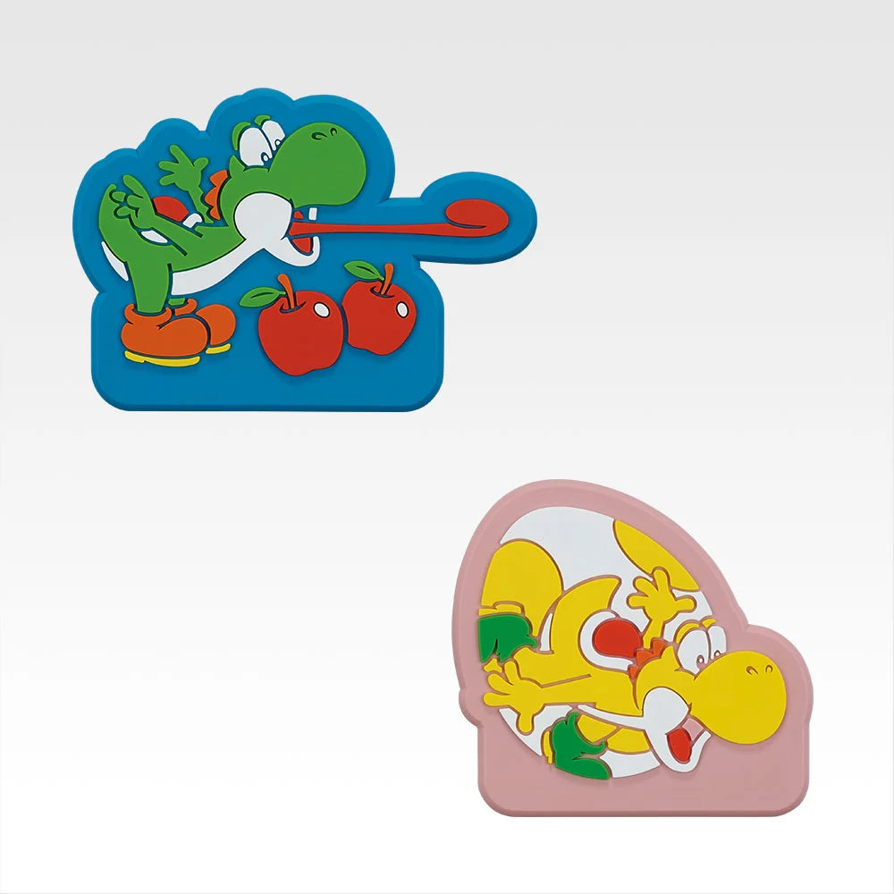 Ichiban Kuji The Super Mario with YOSHI - E Prize Rubber Collection Complete Set of 8 Types