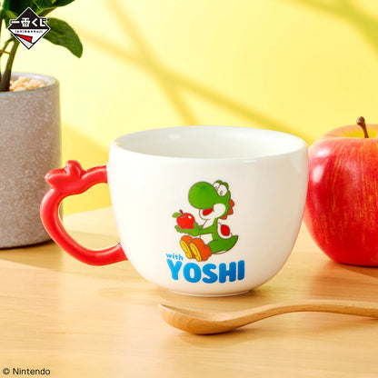 Ichiban Kuji The Super Mario with YOSHI - C Prize A Very Lovely Mug
