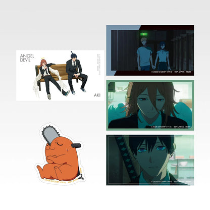 Ichiban Kuji Theatrical Version Chainsaw Man Movie Reze Arc 2nd Edition - G Prize Hologram Sticker Set Complete Set of 8 Types