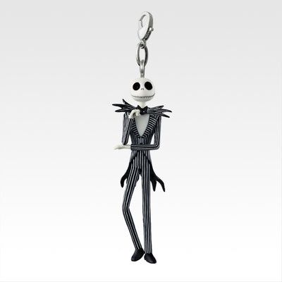 Ichiban Kuji Tim Burton's The Nightmare Before Christmas - E Prize A gift from Halloween Town Keychains Complete Set of 5