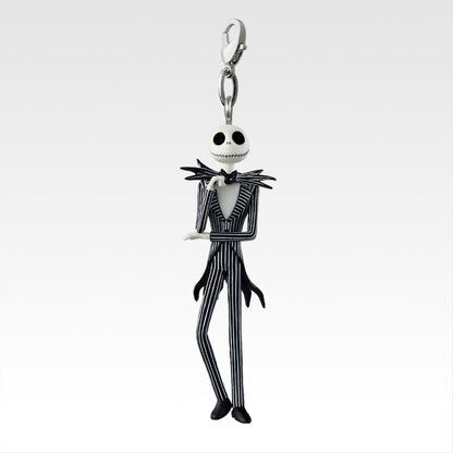 Ichiban Kuji Tim Burton's The Nightmare Before Christmas - E Prize A gift from Halloween Town Keychains Complete Set of 5