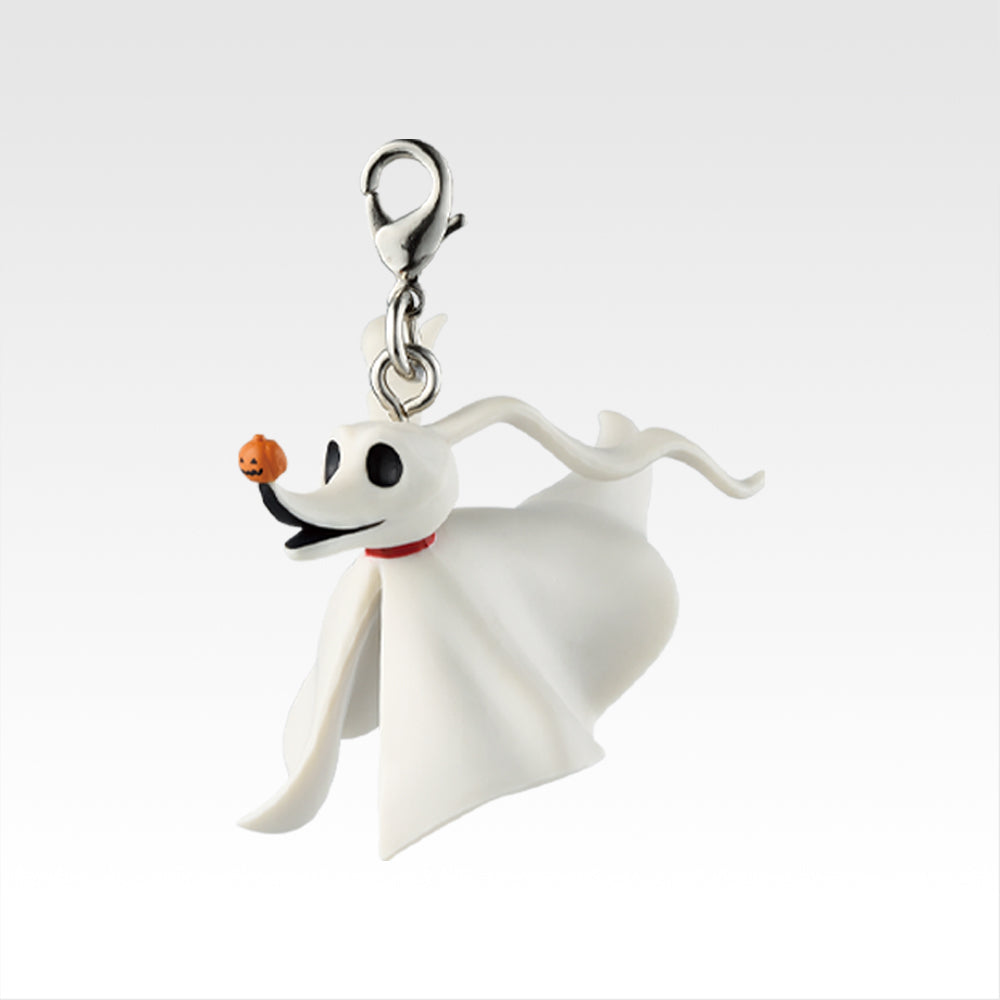 Ichiban Kuji Tim Burton's The Nightmare Before Christmas - E Prize A gift from Halloween Town Keychains Complete Set of 5