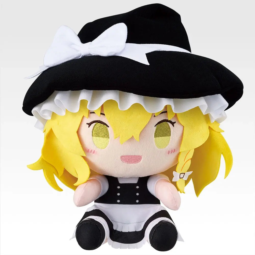 Ichiban Kuji Touhou Project - Last One Prize Chokonokko Plush Toy Marisa Kirisame
