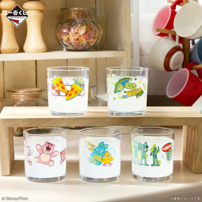 Ichiban Kuji Toy Story 30 Years & Beyond - E Prize Various Glasses Complete Set of 5 Types