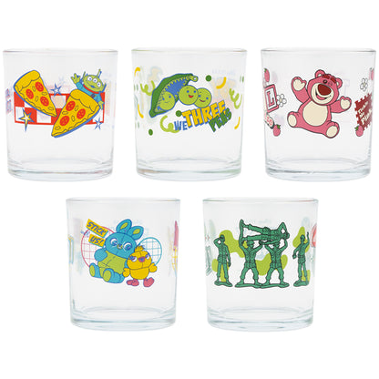 Ichiban Kuji Toy Story 30 Years & Beyond - E Prize Various Glasses Complete Set of 5 Types