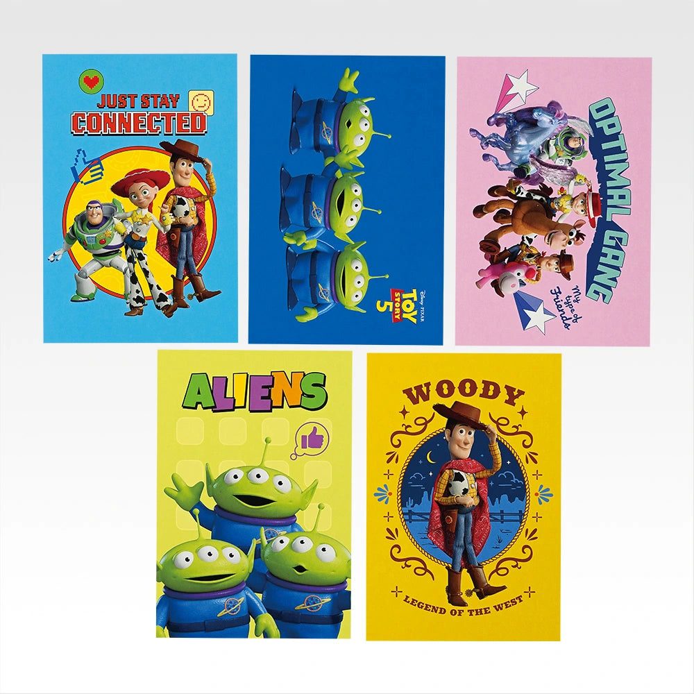 Ichiban Kuji Toy Story 5 - F Prize Postcard Set Complete Set of 8 Types