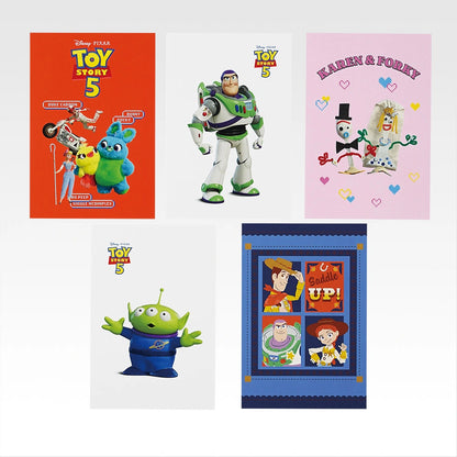 Ichiban Kuji Toy Story 5 - F Prize Postcard Set Complete Set of 8 Types