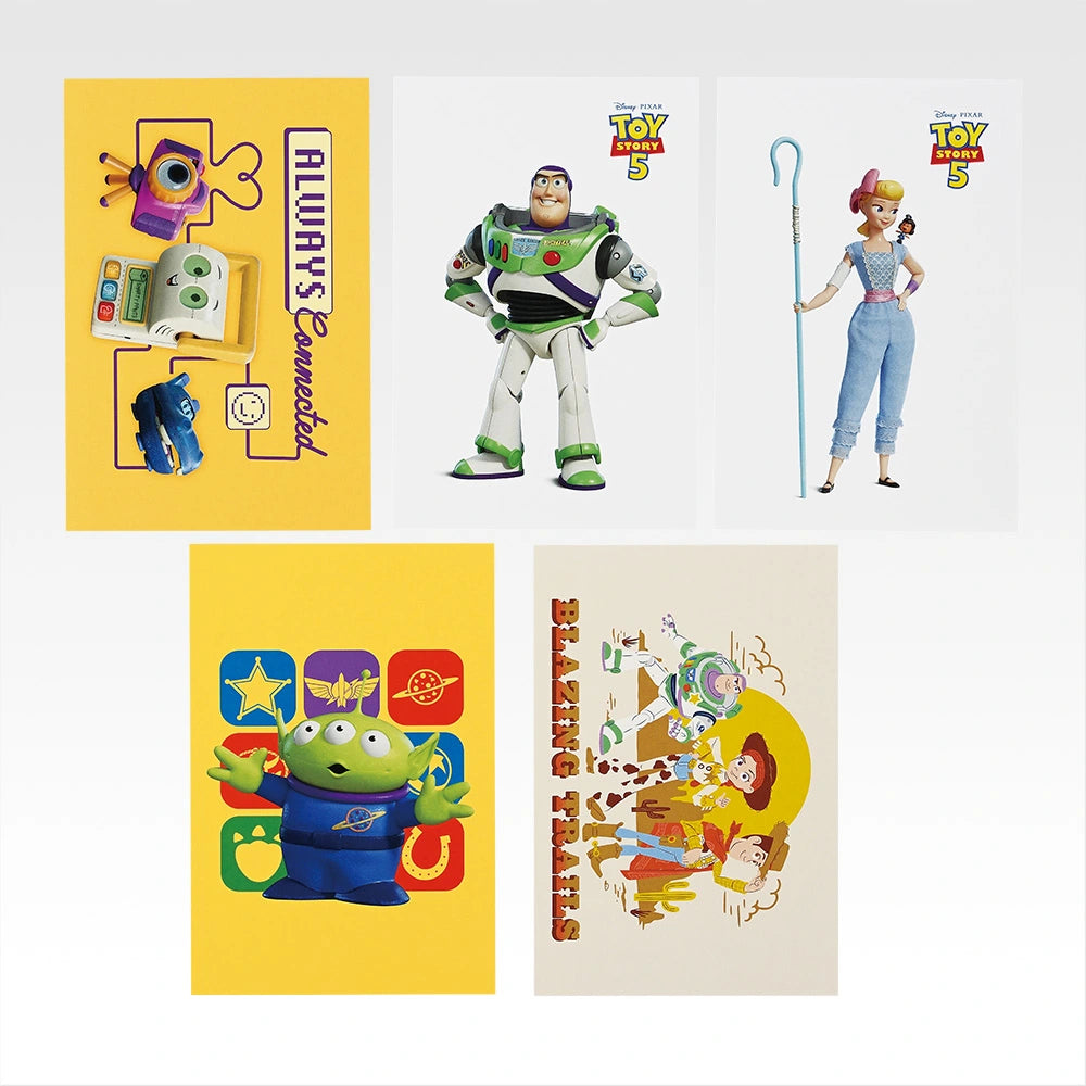 Ichiban Kuji Toy Story 5 - F Prize Postcard Set Complete Set of 8 Types