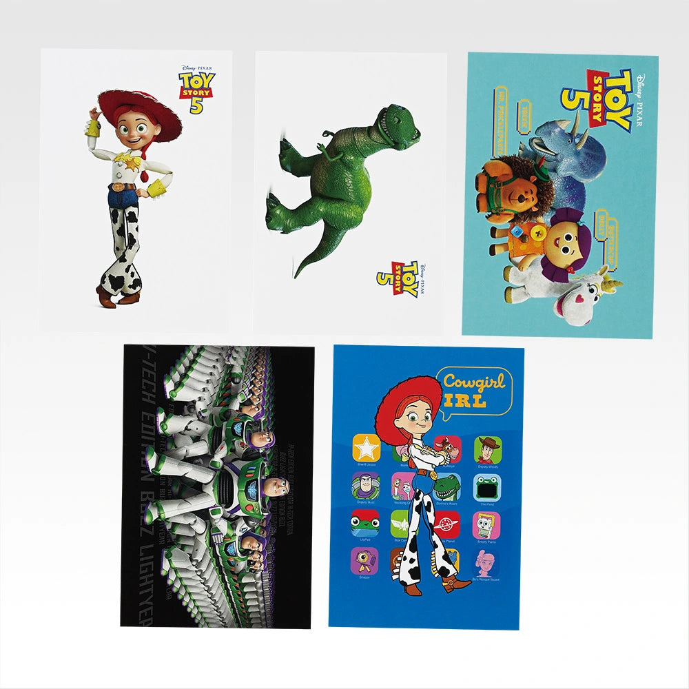 Ichiban Kuji Toy Story 5 - F Prize Postcard Set Complete Set of 8 Types