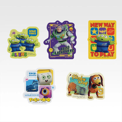Ichiban Kuji Toy Story 5 - G Prize Flake Stickers Complete Set of 10 Types