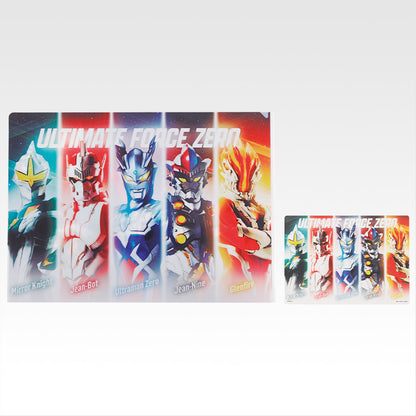 Ichiban Kuji Ultraman Zero Beyond the Stars - H Prize Clear File & Sticker Set Complete Set of 8 Types