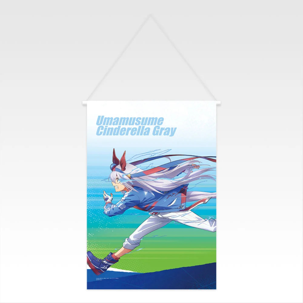 Ichiban Kuji Uma Musume Cinderella Gray Ash Monster vs. White Lightning - F Prize Originally Drawn Tapestry Complete Set of 7 Types