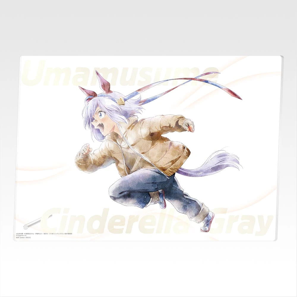 Ichiban Kuji Uma Musume Cinderella Gray Ash Monster vs. White Lightning - G Prize Original Acrylic Board Complete Set of 8 Types