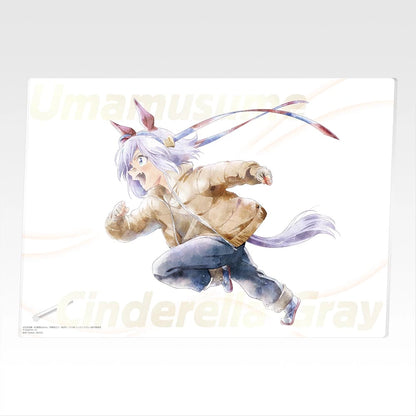 Ichiban Kuji Uma Musume Cinderella Gray Ash Monster vs. White Lightning - G Prize Original Acrylic Board Complete Set of 8 Types