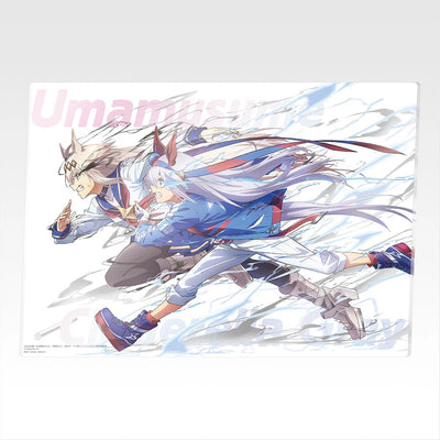 Ichiban Kuji Uma Musume Cinderella Gray Ash Monster vs. White Lightning - G Prize Original Acrylic Board Complete Set of 8 Types