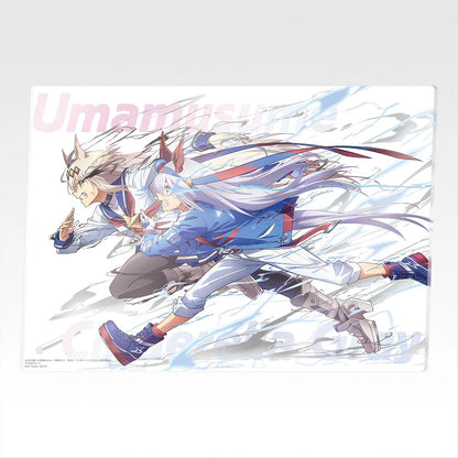 Ichiban Kuji Uma Musume Cinderella Gray Ash Monster vs. White Lightning - G Prize Original Acrylic Board Complete Set of 8 Types