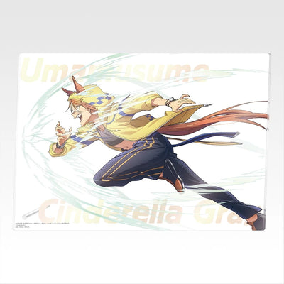 Ichiban Kuji Uma Musume Cinderella Gray Ash Monster vs. White Lightning - G Prize Original Acrylic Board Complete Set of 8 Types