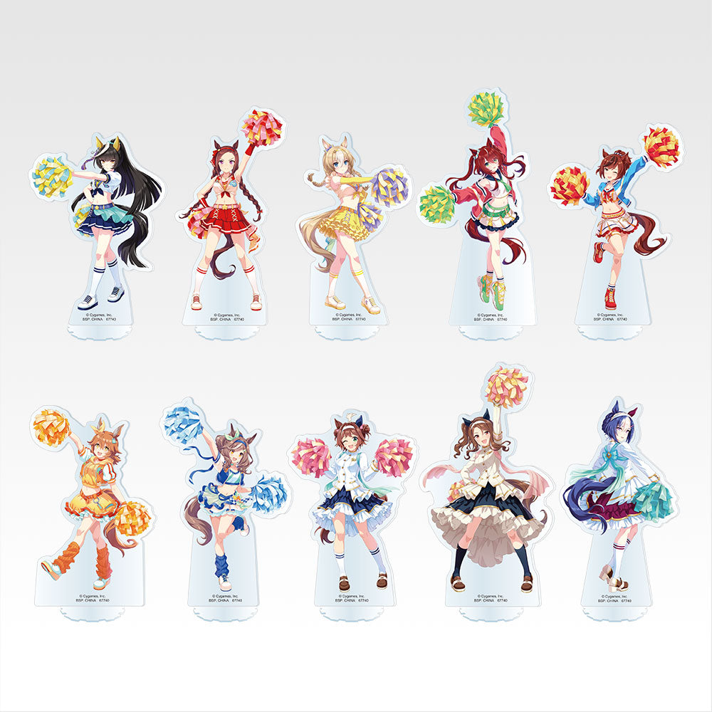 Ichiban Kuji Uma Musume Pretty Derby 12th Edition - D Prize Cheer for You Acrylic Stand Complete Set of 10 Types