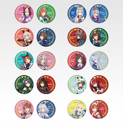 Ichiban Kuji Uma Musume Pretty Derby 12th Edition - E Prize Can Badge Set Complete Set of 10 Types