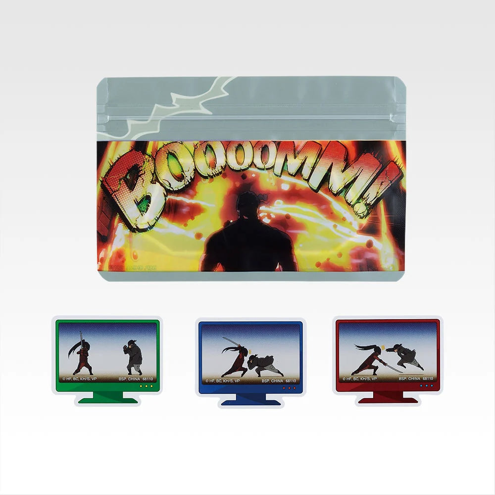 Ichiban Kuji Vigilantes My Hero Academia ILLEGALS - H Prize Zipper Bag & Stickers Complete Set of 10 Types