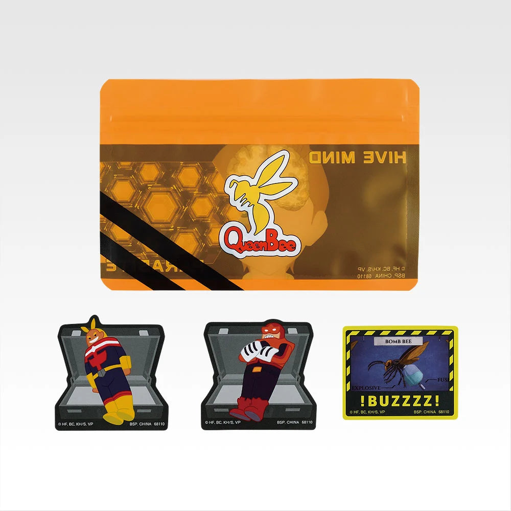 Ichiban Kuji Vigilantes My Hero Academia ILLEGALS - H Prize Zipper Bag & Stickers Complete Set of 10 Types