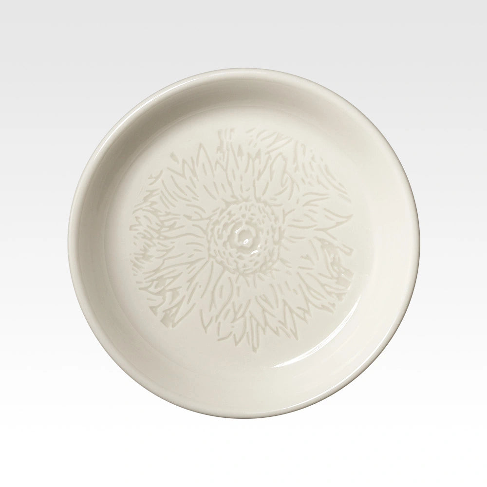 Ichiban Kuji Vincent Van Gogh - E Prize Small Plate With Calligraphy Design Complete Set of 4 Types