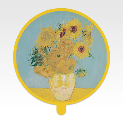 Ichiban Kuji Vincent Van Gogh - H Prize Cup Noodle Wight Coaster Collection Complete Set of 7 Types