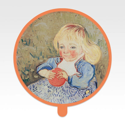 Ichiban Kuji Vincent Van Gogh - H Prize Cup Noodle Wight Coaster Collection Complete Set of 7 Types