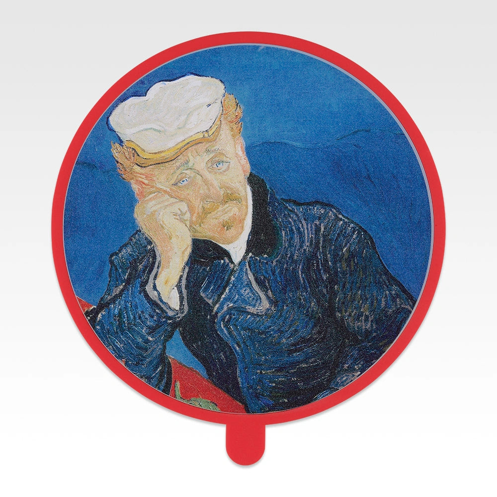 Ichiban Kuji Vincent Van Gogh - H Prize Cup Noodle Wight Coaster Collection Complete Set of 7 Types