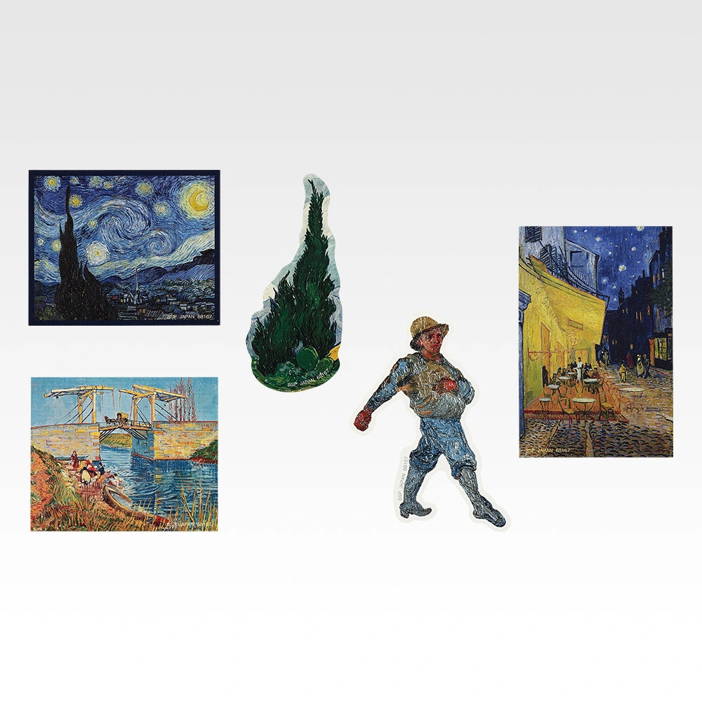 Ichiban Kuji Vincent Van Gogh - I Prize Stationery Collection Complete Set of 5 Types