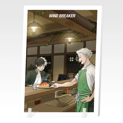 Ichiban Kuji Wind Breaker 5th Anniversary of the Original Work - C Prize Acrylic Board Complete Set of 4 Types