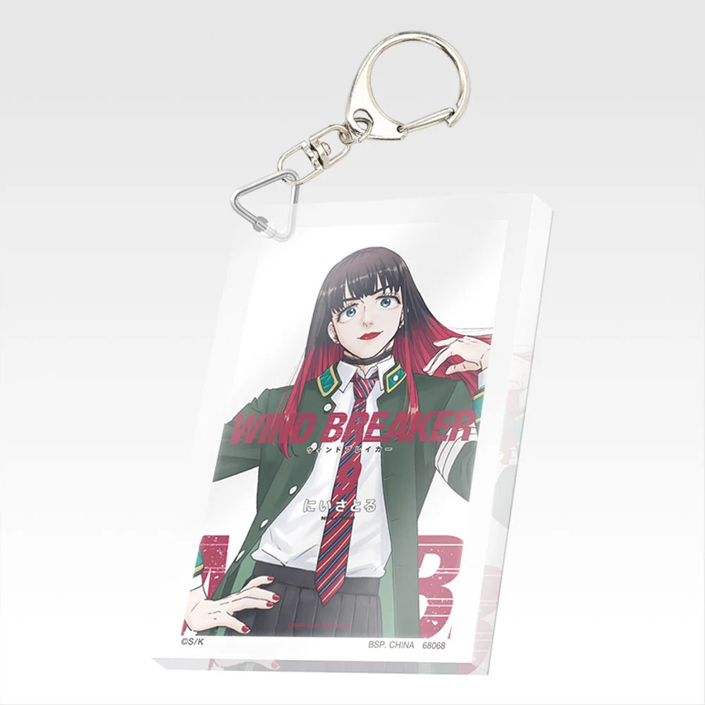 Ichiban Kuji Wind Breaker 5th Anniversary of the Original Work - F Prize Paperback Acrylic Keychain Complete Set of 22 Types
