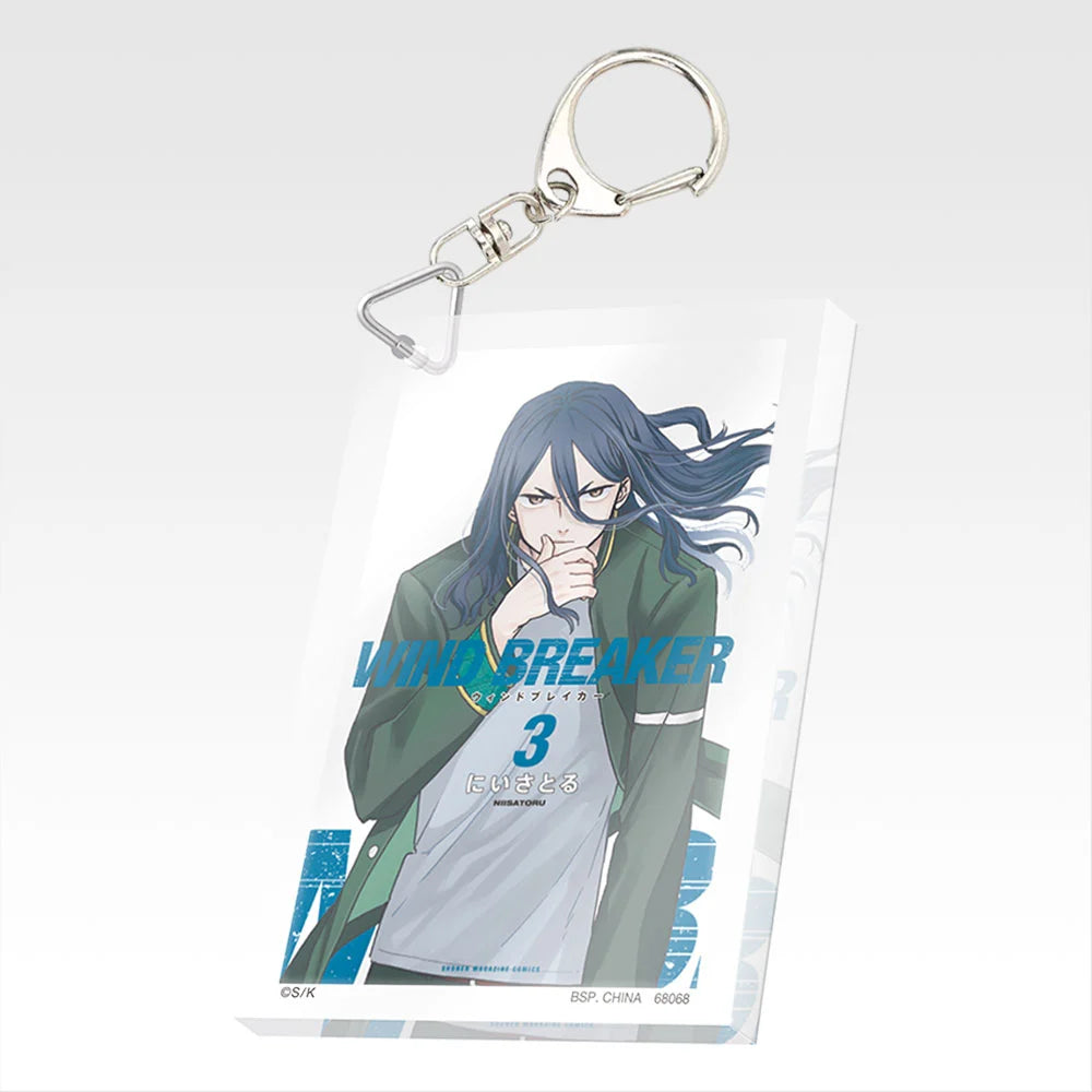 Ichiban Kuji Wind Breaker 5th Anniversary of the Original Work - F Prize Paperback Acrylic Keychain Complete Set of 22 Types