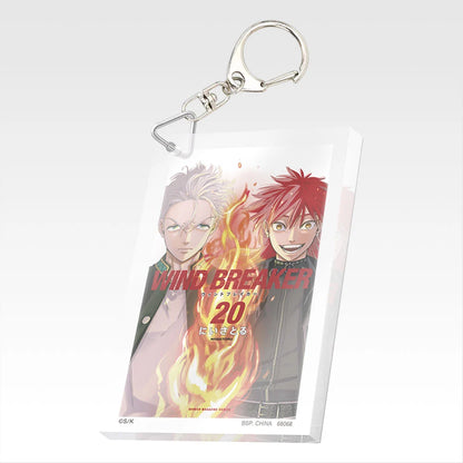 Ichiban Kuji Wind Breaker 5th Anniversary of the Original Work - F Prize Paperback Acrylic Keychain Complete Set of 22 Types