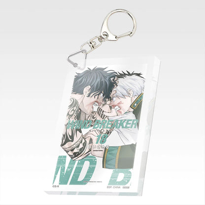 Ichiban Kuji Wind Breaker 5th Anniversary of the Original Work - F Prize Paperback Acrylic Keychain Complete Set of 22 Types
