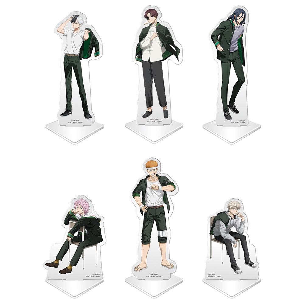 Ichiban Kuji Wind Breaker After the Battle - E Prize Acrylic Stand Complete Set of 6 Types