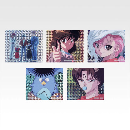 Ichiban Kuji Yu Yu Hakusho Dark Martial Arts Tournament Vol.3 - G Prize Flake Prism Stickers Complete Set of 8 Types
