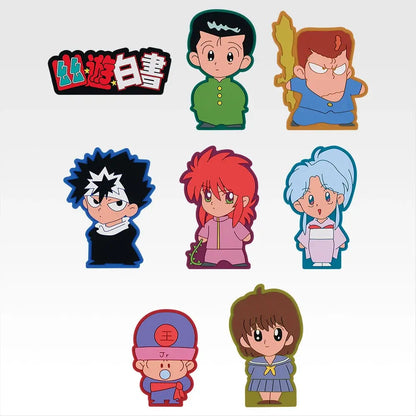 Ichiban Kuji Yu Yu Hakusho Dark Martial Arts Tournament Vol.3 - I Prize Rubber Stands Complete Set of 8 Types