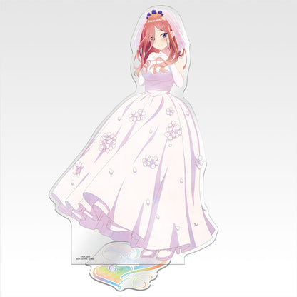 Ichiban Kuji the Quintessential Quintuplets With Love from the Quintuplets - F Prize Big Acrylic Stand Wedding Illustration