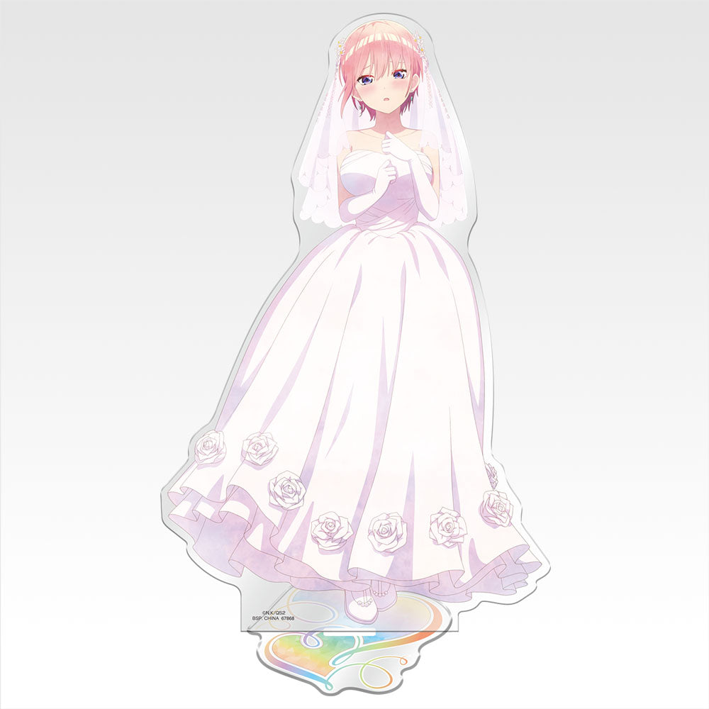 Ichiban Kuji the Quintessential Quintuplets With Love from the Quintuplets - F Prize Big Acrylic Stand Wedding Illustration
